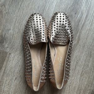 Kenneth Cole studded flats